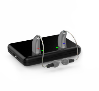 Starkey France Mini Turbo Chargeur pour aide auditive rechargeable Muse iQ R centre auditif maitre audio prothese auditive aide auditive appareil auditif acouphenes